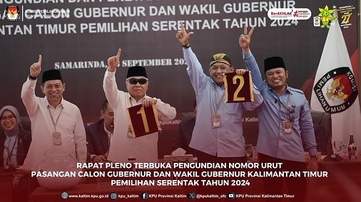 Rudy-Seno Menjadi Pilihan Utama dalam Survei Pilgub Kaltim, Isran-Hadi Tertinggal Jauh