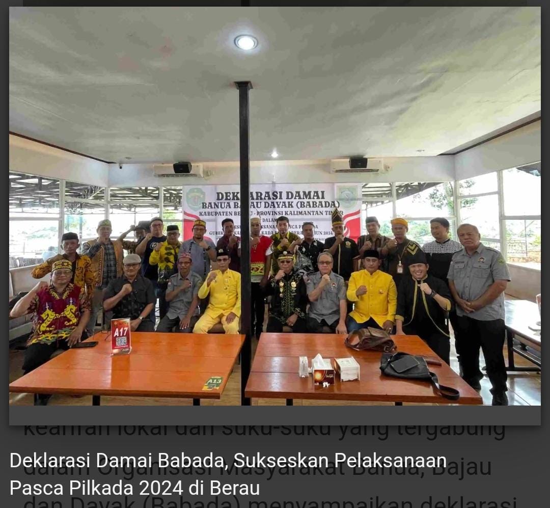 Pasca Pilkada 2024, Masyarakat Berau Bersatu Tolak Provokasi dan Ujaran Kebencian