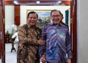 Temui Anwar Ibrahim, Prabowo Ingin Indonesia dan Malaysia Semakin Maju